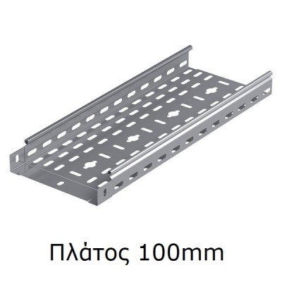 Σχάρα Μεταλλική Καλωδίων 40x100x0.6mm 2.5m 56100825U